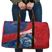 Dominican Republic Fishing Travel Bag Caribbean Master Baiter - Wonder Print Shop