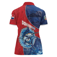 Dominican Republic Fishing Women Polo Shirt Caribbean Master Baiter - Wonder Print Shop