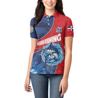 Dominican Republic Fishing Women Polo Shirt Caribbean Master Baiter - Wonder Print Shop