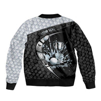 Personalized Golf Bomber Jacket The Honeycomb Golfe