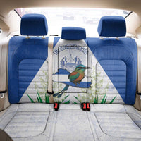El Salvador Back Car Seat Cover Torogoz Bird Map