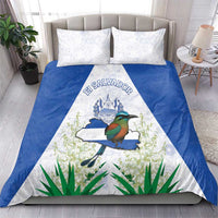 El Salvador Bedding Set Torogoz Bird Map