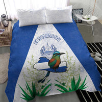 El Salvador Bedding Set Torogoz Bird Map
