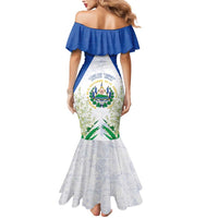 Personalized El Salvador Mermaid Dress Torogoz Bird Map