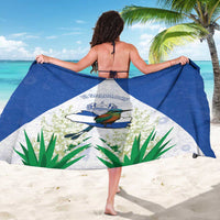 El Salvador Sarong Torogoz Bird Map