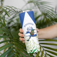 Personalized El Salvador Skinny Tumbler Torogoz Bird Map