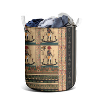 Egyptian God Ra Laundry Basket Ancient Mythology Solar Barque Falcon