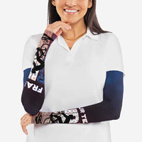 Personalized France Cycling Arm Sleeves Ride With Cyclist - Wonder Print Shop