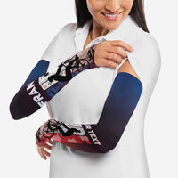 Personalized France Cycling Arm Sleeves Ride With Cyclist - Wonder Print Shop