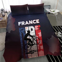 France Cycling Bedding Set Ride With Cyclist - Wonder Print Shop