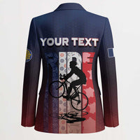 Personalized France Cycling Blazer Ride With Cyclist - Wonder Print Shop