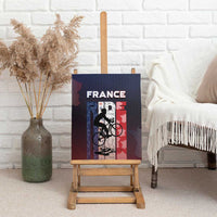 France Cycling Canvas Wall Art Ride With Cyclist - Wonder Print Shop