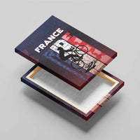 France Cycling Canvas Wall Art Ride With Cyclist - Wonder Print Shop