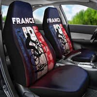 France Cycling Car Seat Cover Ride With Cyclist - Wonder Print Shop