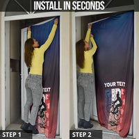 Personalized France Cycling Door Cover Ride With Cyclist - Wonder Print Shop