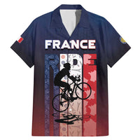 Personalized France Cycling Family Matching Mermaid Dress and Hawaiian Shirt Ride With Cyclist - Wonder Print Shop
