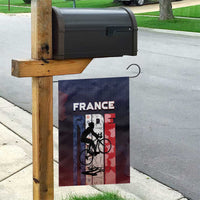 France Cycling Garden Flag Ride With Cyclist - Wonder Print Shop