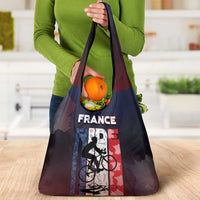 France Cycling Grocery Bag Ride With Cyclist - Wonder Print Shop