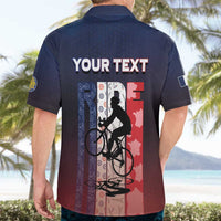 Personalized France Cycling Hawaiian Shirt Ride With Cyclist - Wonder Print Shop