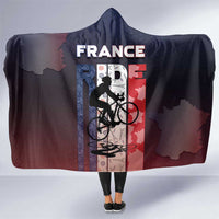 France Cycling Hooded Blanket Ride With Cyclist - Wonder Print Shop