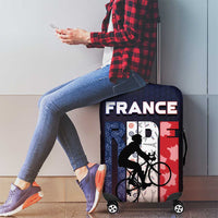 France Cycling Luggage Cover Ride With Cyclist - Wonder Print Shop