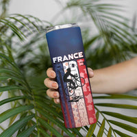 Personalized France Cycling Skinny Tumbler Ride With Cyclist - Wonder Print Shop