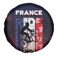 France Cycling Spare Tire Cover Ride With Cyclist - Wonder Print Shop