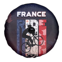 France Cycling Spare Tire Cover Ride With Cyclist - Wonder Print Shop