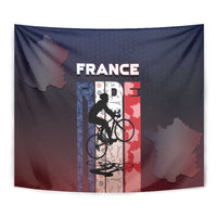 France Cycling Tapestry Ride With Cyclist - Wonder Print Shop