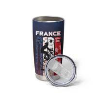 Personalized France Cycling Tumbler Cup Ride With Cyclist - Wonder Print Shop