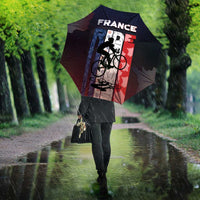 France Cycling Umbrella Ride With Cyclist - Wonder Print Shop