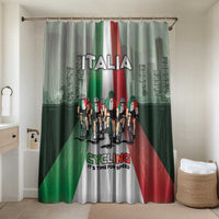 Italy Cycling Bathroom Set Life In The Bike Lane - Wonder Print Shop