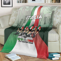 Italy Cycling Blanket Life In The Bike Lane - Wonder Print Shop