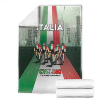 Italy Cycling Blanket Life In The Bike Lane - Wonder Print Shop