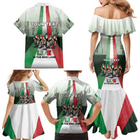 Personalized Italy Cycling Family Matching Mermaid Dress and Hawaiian Shirt Life In The Bike Lane - Wonder Print Shop