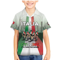 Personalized Italy Cycling Family Matching Mermaid Dress and Hawaiian Shirt Life In The Bike Lane - Wonder Print Shop