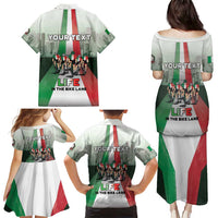Personalized Italy Cycling Family Matching Puletasi and Hawaiian Shirt Life In The Bike Lane - Wonder Print Shop