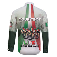 Personalized Italy Cycling Family Matching Puletasi and Hawaiian Shirt Life In The Bike Lane - Wonder Print Shop
