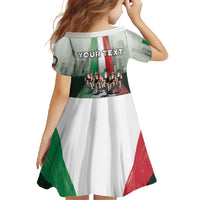 Personalized Italy Cycling Family Matching Short Sleeve Bodycon Dress and Hawaiian Shirt Life In The Bike Lane - Wonder Print Shop