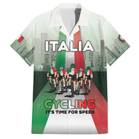 Personalized Italy Cycling Family Matching Tank Maxi Dress and Hawaiian Shirt Life In The Bike Lane - Wonder Print Shop