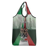 Italy Cycling Grocery Bag Life In The Bike Lane - Wonder Print Shop