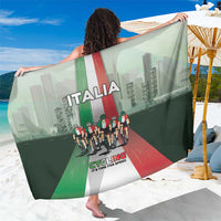 Italy Cycling Sarong Life In The Bike Lane - Wonder Print Shop