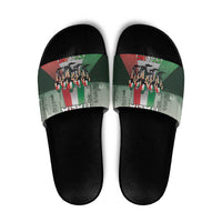 Italy Cycling Slide Sandals Life In The Bike Lane - Wonder Print Shop