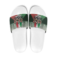 Italy Cycling Slide Sandals Life In The Bike Lane - Wonder Print Shop