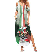 Personalized Italy Cycling Summer Maxi Dress Life In The Bike Lane - Wonder Print Shop
