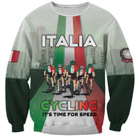 Personalized Italy Cycling Sweatshirt Life In The Bike Lane - Wonder Print Shop