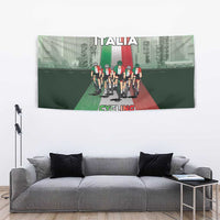 Italy Cycling Tapestry Life In The Bike Lane - Wonder Print Shop