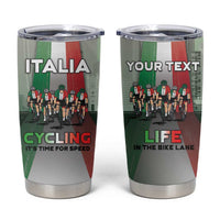 Personalized Italy Cycling Tumbler Cup Life In The Bike Lane - Wonder Print Shop