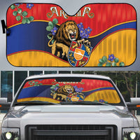 Armenia Auto Sun Shade Lion As National Symbol - Wonder Print Shop
