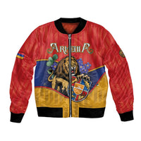 Personalized Armenia Bomber Jacket Lion As National Symbol - Wonder Print Shop